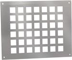 - Nedco Ventilatieplaten 250x200mm - alu