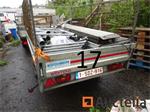 1 kipwagen, dubbele assen, plaat 1SDZ 916, chassis YE8010202FNC12329, aluminium, 4 opklapbare zijkan
