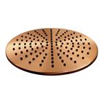 Regendoucheset Opbouw Brauer Copper Carving 30 cm Thermostatisch met Staaf Handdouche Geborsteld Kop