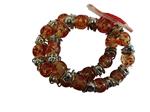 Polscorsage Raz-Ma-Tazz Ruby – Coral Rood – Ø 7 cm – Ook als armband Prachtig ook als armband te geb