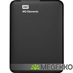 Western Digital Elements Portable 1TB Zwart