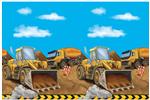 Construction Plastic Tablecover 120X180Cm 1St