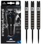 Mission Shaun MCDonald 90% Black Dartpijlen 21-23-25 Gram