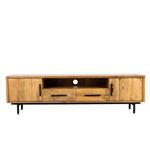 Tv-meubel Jayden | Naturel / Vintage Mangohout | 180x40x50 cm