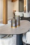 Eettafel Ritz Pebble | 220 cm | Bruin | Richmond Interiors
