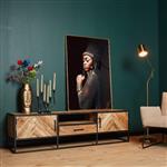 Tv meubel Arlington 180x45x50 cm | Visgraat Patroon