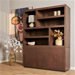 Vakkenkast Brussel XL | Walnut | 160 cm