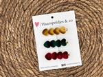 Haarclip hearts setje 10 - hartjes - alligatorclip - haarspeldjes