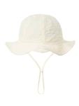 Zomerhoed baby - dreumes - meisje - jongen - zonnehoed - zomer - hydrofiele stof - katoen - beige