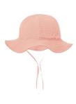 Zomerhoed baby - dreumes - meisje - jongen - zonnehoed - zomer - hydrofiele stof - katoen - baby roz