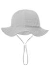 Zomerhoed baby - dreumes - meisje - jongen - zonnehoed - zomer - hydrofiele stof - katoen - grijs