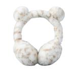 Oorwarmers kind - winter - warm - meisjes - panter - leopard - wit