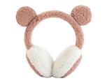 Oorwarmers kind - winter - warm - meisjes - teddy roze