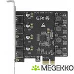 DeLOCK 90509 interfacekaart/-adapter Intern USB 3.2 Gen 1 (3.1 Gen 1)