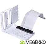 Lian Li VG4-4-V2W Vertical GPU Kit - White