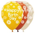 R12 - Happy Birthday - Citrus - Orange Assortment - 25 Stuks