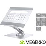 Conceptronic DONN27G laptopstandaard Zilver