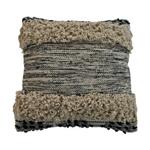 Sierkussen - 45x45 - Naturel/grijs - Katoen