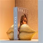 Boekenstandaard Kiss goud (Gold) | Richmond Interiors