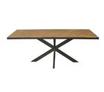 Eettafel Accent 200 cm | Visgraat Teakhout | Rechthoekig