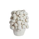 Vaas deco Ø33,5x46 cm PLENTZIA mat crème | Large