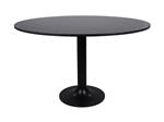 Eettafel Rond Jazz Zwart Marmer |120x120x80 cm | Vraag Naar Levertijd!