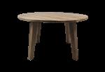 Tuintafel Mari Rond 130 cm| Naturel Teakhout