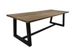 Tuintafel Sant Antoni 220x100x77 cm |Teakhout |Metaal