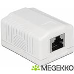 Delock 86196 Netwerkstopcontact 1 poort Cat.6A LSA