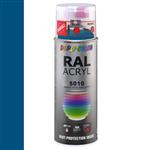 Dupli-Color Ral Acryl Ral 5010 Enzian Blauw Hoogglans 400 ml