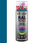Dupli-Color Ral Acryl Ral 5019 Capri blauw Hoogglans 400 ml