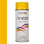 Motip Deco Paint Ral 1021 Koolzaad Geel Hoogglans 400 ml