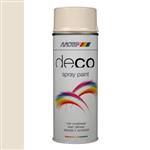 Motip Deco Paint Ral 9001 Crème Wit Hoogglans 400 ml