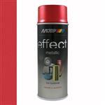 Motip Deco Effect Metallic Rood 400 ml