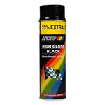 Motip Universeel Zwart Hoogglans 500 ml
