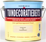 Tuindecoratiebeits Transparant Dover Wit 765 2,5 liter