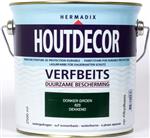 Houtdecor Verfbeits Donker Groen 623 2,5 liter