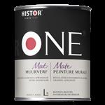 ONE by Histor Muurverf Mat Vochtregulerend & Afwasbaar 1 liter