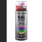 Dupli-Color Ral Acryl Ral 9011 Grafiet zwart Hoogglans 400 ml
