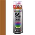 Dupli-Color Ral Acryl Ral 8001 Oker bruin Hoogglans 400 ml