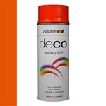 Motip Deco Paint Ral 2004 Helder Oranje Hoogglans 400 ml
