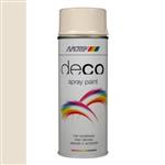 Motip Deco Paint Ral 9001 Crème Wit Hoogglans 400 ml