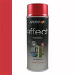 Motip Deco Effect Metallic Rood 400 ml