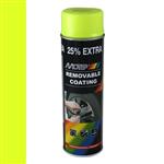 Motip Removable Coating Fluor Geel 500 ml