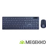 Gembird KBS-WCH-03 toetsenbord RF draadloos + USB QWERTY Engels Zwart