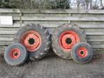Set Wielen 14.9/13 R26 Grote ZF Steek