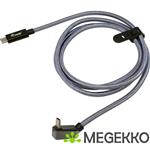 Equip 128422 USB-kabel USB4 Gen 2x2 2 m USB C Zilver
