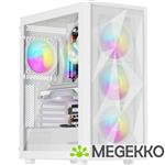 GENESIS NPC-2173 Diaxid 605 ARGB Midi Tower Wit