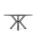 Eettafel Rond Yana Zwart 140