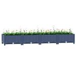 vidaXL Plantenbak verhoogd 160x40x23 cm polypropyleen